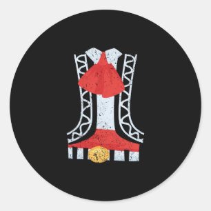 Mexicaans Mariachi Charro Cinco De Mayo Costume Ronde Sticker