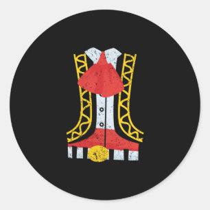 Mexicaans Mariachi Charro Cinco De Mayo Costume Ronde Sticker