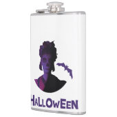 Mexicaans meisje en vleermuizen heupfles (Links)