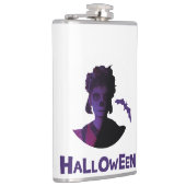 Mexicaans meisje en vleermuizen heupfles (Rechts)