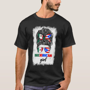 Mexicaans Meisje Mix Half Mexicaans en Puerto Rica T-shirt
