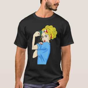 Mexicaans meisje onbreekbaar erfgoed (Mexico vlag) T-shirt