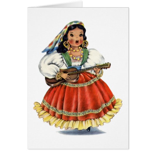  Mexicaans meisje Traditionele dress (Voorkant)