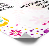 Mexicaans menu poster (Hoek)