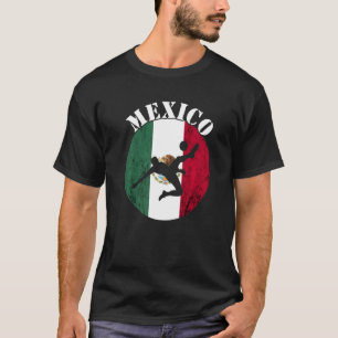 Mexicaans Mexicaans voetbalteam Mexicaanse vlaggen T-shirt