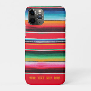 Mexicaans Mexico poncho serape doek iPhone 11 Pro Hoesje