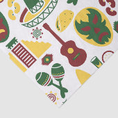 Mexicaans patroon tissuepapier (Detail)