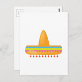 Mexicaans Pet Briefkaart (Voorkant / Achterkant)