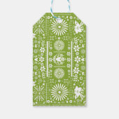 Mexicaans Picado Limoen Avocado Green Wedding Marr Cadeaulabel (Achterkant)