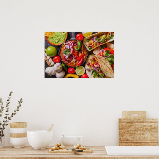 Mexicaans poster 1/3 (Keuken)
