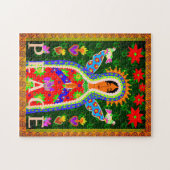 Mexicaans Praying Peace Angel Legpuzzel (Horizontaal)
