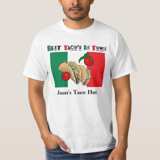 Mexicaans restaurant T-Shirten T-shirt (Voorkant)