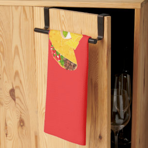 Mexicaans restaurant welkom taco's Gepersonaliseer Theedoek