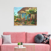 Mexicaans Roos Canvas Afdruk (Insitu (Woonkamer))