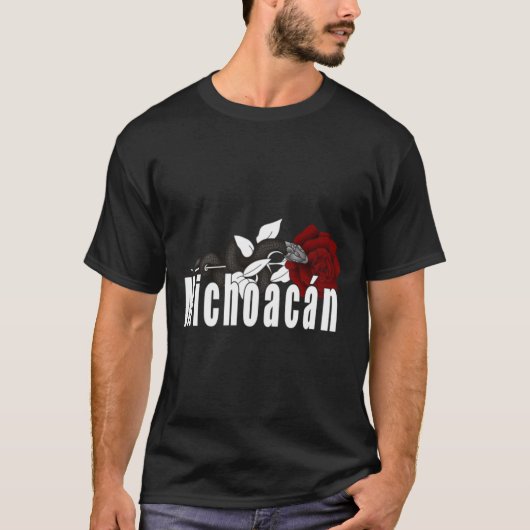 Mexicaans Roos Michoacan T-shirt (Voorkant)