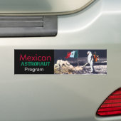 MEXICAANS RUIMTEVAARDERS PROGRAMMA - bumpersticker (Op auto)