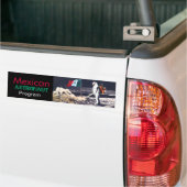 MEXICAANS RUIMTEVAARDERS PROGRAMMA - bumpersticker (Op Truck)