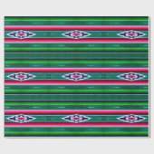 Mexicaans Sarape Pattern Cadeaupapier (Vlak)