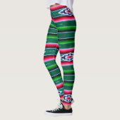 Mexicaans Sarape Pattern Leggings (Links)