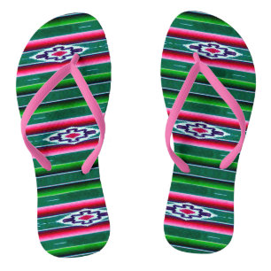 Mexicaans Sarape Pattern Teenslippers