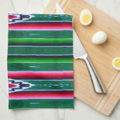 Mexicaans Sarape Pattern Theedoek (Quarter Fold)