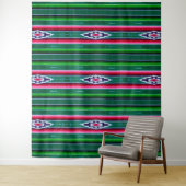 Mexicaans Sarape Pattern Wandkleed (In situ)