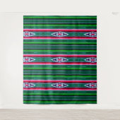 Mexicaans Sarape Pattern Wandkleed (Voorkant)