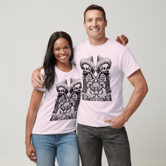 Mexicaans Skeleton Gothic Shirt (Unisex)