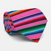 Mexicaans stropdas roze (Opgerold)