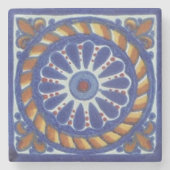 Mexicaans Talavera Tile Style Onderzetter (Voorkant)