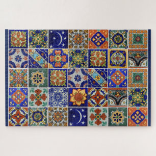 Mexicaans Talevera Tile - grootformaat Puzzle Gift Legpuzzel