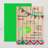 Mexicaans thema Weddenschap repetitie binnenste ui Kaart (Voorkant / Achterkant)