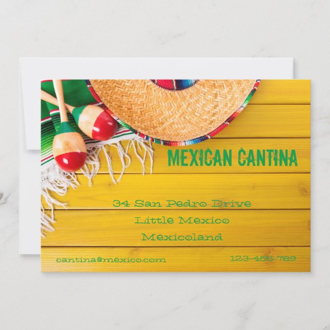 Mexicaans thematisch restaurant (Voorkant)