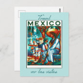 Mexicaans toerisme reizen Briefkaart (Voorkant / Achterkant)