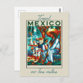 Mexicaans toerisme reizen Briefkaart (Voorkant / Achterkant)