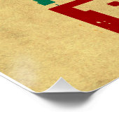 Mexicaans voedsel perfect poster (Hoek)