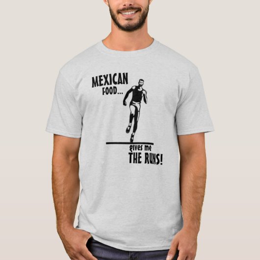 Mexicaans voedsel t-shirt (Voorkant)