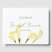 Mexicaans Vrijgezellenfeest Calla Lily Gastenboek (Voorkant)