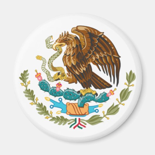 Mexicaans Wapen - magneet (Voorkant)