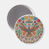 Mexicaanse adelaar en schedel magneet (Voorkant / Achterkant)