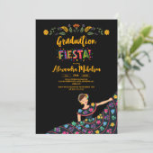 Mexicaanse afstudeerfeest kaart (Staand voorkant)