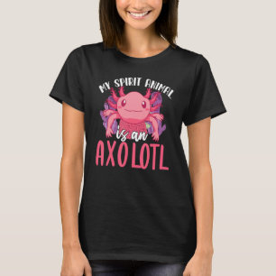 Mexicaanse amfibie salamander huisdier axolotl t-shirt