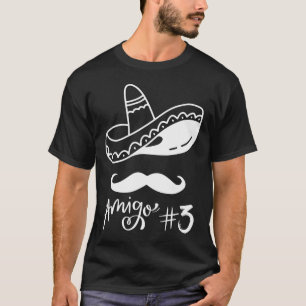 Mexicaanse Amigo #3 Groep Matching Cinco de Mayo - T-shirt