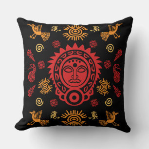 Mexicaanse Aztec Art Home Decor Kussen