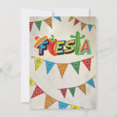 Mexicaanse Baby shower Fiesta Couples Kaart (Achterkant)