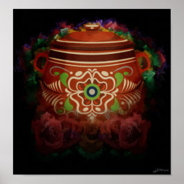 Mexicaanse Bean Pot Poster