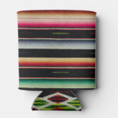 Mexicaanse blanket Traditionele Spaanse Fiesta Ser Blikjeskoeler (Achterkant)