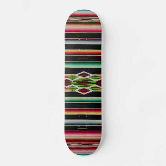 Mexicaanse blanket Traditionele Spaanse Fiesta Ser Skateboard (Voorkant)