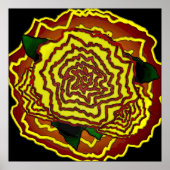 mexicaanse bloem poster (Voorkant)