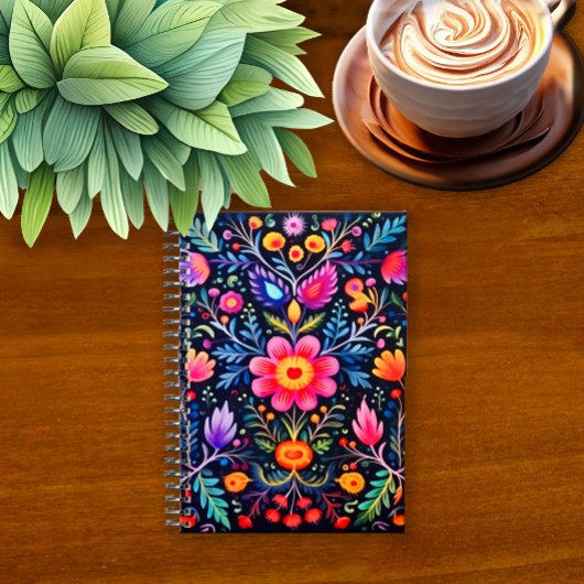 Mexicaanse bloemen ontwerp planner